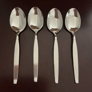 Oneida Community Stainless Frostfire Tablespoons 4